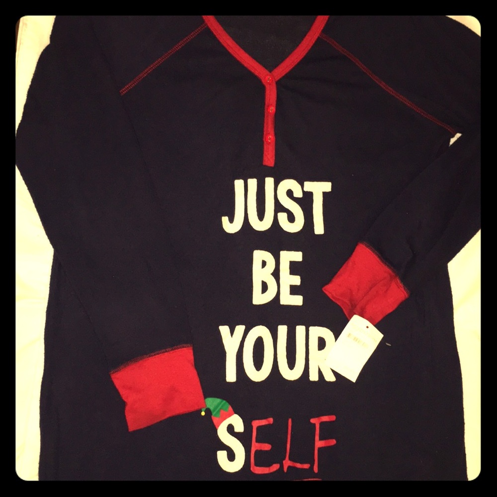 PJ SALVAGE just be yourself SZ M